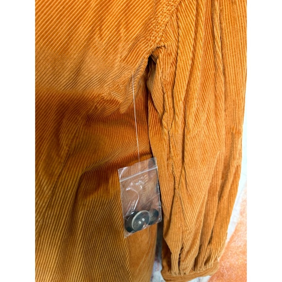 Free People Jenna Cord Trench Coat - Picture 9 of 9